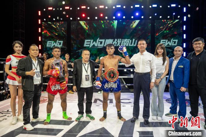 深圳启幕的东方战龙世界拳王争霸赛在欢乐海岸