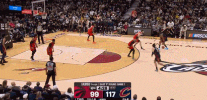 哈登首战闪耀骑士大胜猛龙晋级无忧